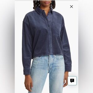 Madewell Corduroy Shirt Size Small. NWOT.